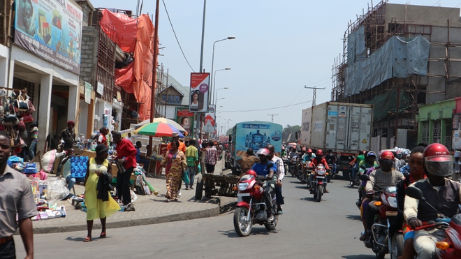 La ville de Goma, bien avant l'arrivée du coronavirus sur le sol congolais (photo d'illustration)