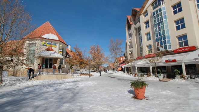 La neige couvre Ifrane, en décembre 2012 (photo d'illustration)