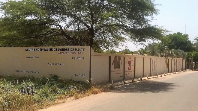 À Dakar, le Centre Hospitalier de l'Ordre de Malte est dédié à la prise en charge de la lèpre