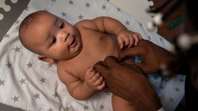 Le liniment est un produit très utile pour les soins de bébé (Image d'illustration)
