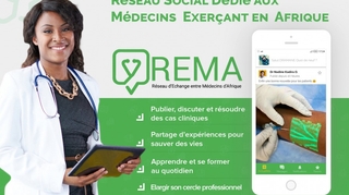 REMA, une application d'entraide entre médecins africains