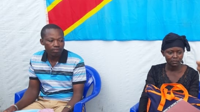 Un couple guéri du virus Ebola à Beni