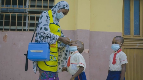Le Tchad vaccine ses enfants contre la poliomyélite