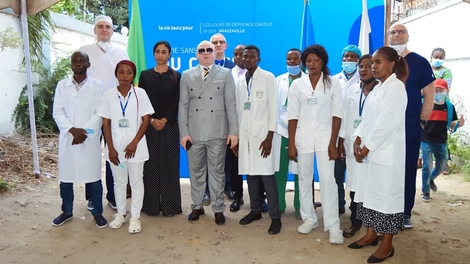 Au Congo-Brazzaville, on soigne la peau des malades d'albinisme