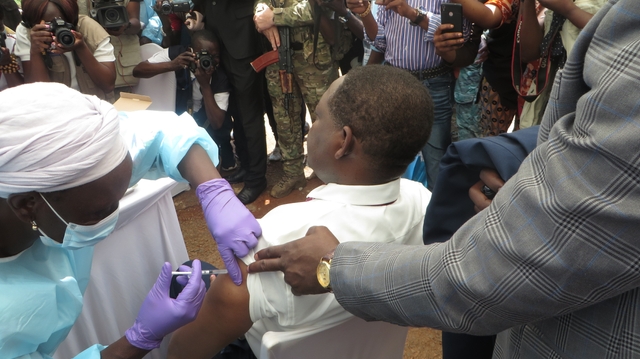 La vaccination anti-Covid patine en Centrafrique