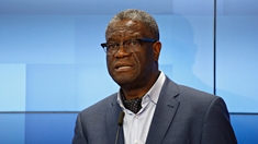 Face aux violences faites aux femmes, le Dr Mukwege appelle "à la fin de l'impunité"