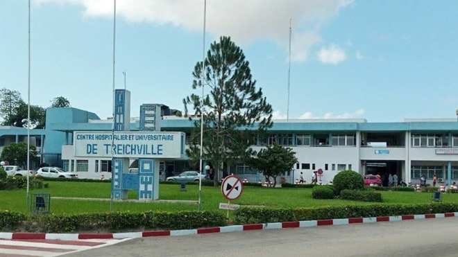 Le Centre hospitalier universitaire de Treichville à Abidjan