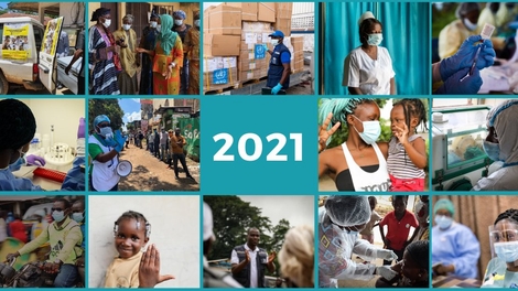 Ebola, Marburg, Polio, Covid-19... les temps forts de la santé africaine en 2021