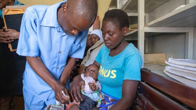 Au Malawi, de nombreux enfants ont reçu au moins une dose du vaccin contre le paludisme