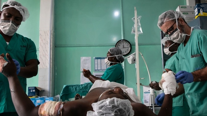 Une intervention au sein de l’hôpital Mary Soledad Hospital Bamenda, au Nord-Ouest du Cameroun