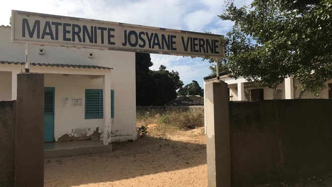 La maternité Josyane Vierne sur l'île de Mar Lodj au Sénégal