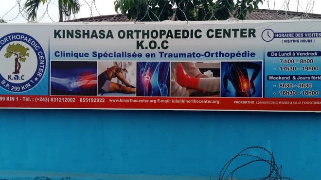 Kinshasa s'offre son premier centre de soins orthopédiques