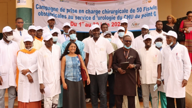 Le Mali tente d'éliminer la fistule obstétricale 