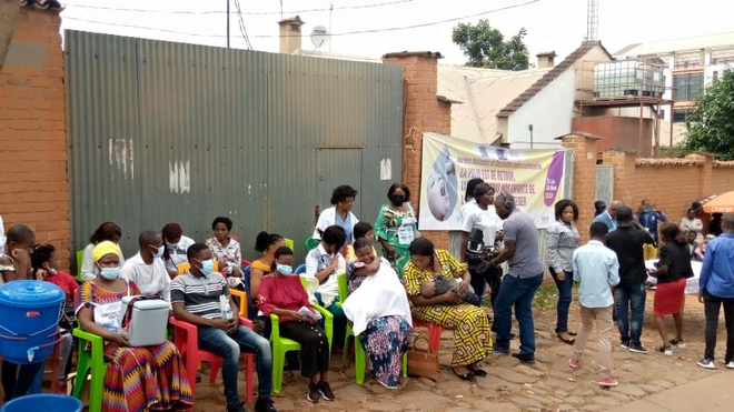 Lancement d'une campagne de vaccination contre la poliomyélite dans la ville de Bukavu le 26 mai 2022