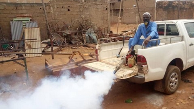 Une opération de démoustication est menée au Mali 