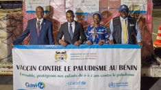 Le Bénin reçoit ses premières doses de vaccin antipaludique pour les enfants