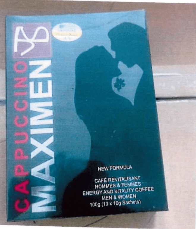 Le Cappuccine Maximen Coffee fait partie des aphrodisiaques interdits 