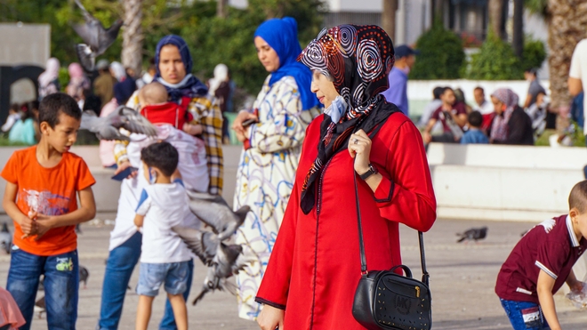 À Casablanca, de moins en moins de femmes portent un masque de protection